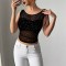 2025 Summer New European and American Suit Women's Yellow Silk Spliced ​​Sleeveless Vest Slim Hip-Fitting Midi Skirt Two-Piece Set