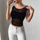 2025 Summer New European and American Suit Women's Yellow Silk Spliced ​​Sleeveless Vest Slim Hip-Fitting Midi Skirt Two-Piece Set