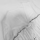 Elegant long-sleeved top, blouse. Loose-fitting V-neck, ruffled hem, contrasting lace-up design for a slimming, versatile shirt. Elegant long-sleeved top, blouse. Loose-fitting V-neck, ruffled hem, contrasting lace-up design for a slimming, versatile shirt.