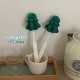 Cartoon Christmas tree cup brush, creative retractable pine sponge long-handled cup brush, bottle brush, convenient and hangable for home use.