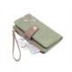 Lianbu New 2025 Wallet for Women, Long Multifunctional Large Capacity Clutch with Printed Buckle and Folding Zipper