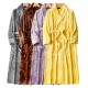 Autumn/Winter Comfortable Cotton Fleece Nightgown for Women, Thickened Coral Fleece Pajamas, Plus-Sized Bathrobe with Ankle Length