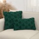 Vintage imitation linen double-sided botanical print tassel pillowcase, living room sofa square back cushion cover, bed cushion Pillows Vintage imitation linen double-sided botanical print tassel pillowcase, living room sofa square back cushion cover, bed cushion Pillows