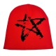 Cross-border New Five-pointed Star Hat, Fall/Winter Korean Fashion, Versatile Beanie, Fall/Winter Cold Protection and Warm Knitted Hat Trend