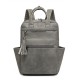 Cross-border new women's PU backpack, large-capacity business laptop backpack, retro women's backpack wholesale.