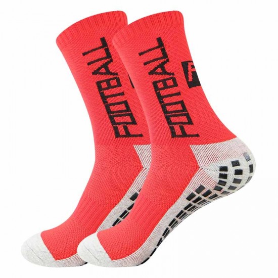 Men's rubberized soccer socks, non-slip training mid-calf socks with a thickened towel sole, professional sports socks wholesale Men's rubberized soccer socks, non-slip training mid-calf socks with a thickened towel sole, professional sports socks wholesale