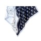 Creative and fashionable printed 90cm square scarf, Korean-style professional scarf, spring and summer women's travel outfit, stylish thin silk scarf Creative and fashionable printed 90cm square scarf, Korean-style professional scarf, spring and summer women's travel outfit, stylish thin silk scarf