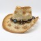 Ethnic hollow cowboy hat, a popular men's summer beach hat on Amazon AliExpress