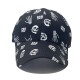 New cross-border skull-print baseball caps for men, outdoor personalized graffiti sun hats for women, casual sun protection and visor caps.