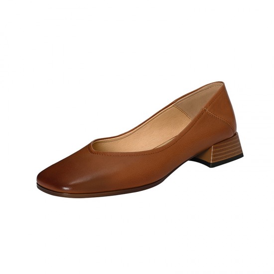 Silver point-toe block-heeled high heels for women, 2023 new, shallow-cut, elegant, retro, low-heeled, comfortable commuting shoes.