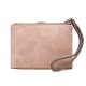 New cross-border retro casual drawstring women's wallet, leaf PU wallet, short female wallet, student coin purse New cross-border retro casual drawstring women's wallet, leaf PU wallet, short female wallet, student coin purse