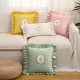 Cross-border Nordic ins retro tulip bouquet ruffled skirt pillow Home Decor: Sofa, Living Room, Bed Cross-border Nordic ins retro tulip bouquet ruffled skirt pillow Home Decor: Sofa, Living Room, Bed