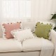 Nordic living room sofa pillowcase, small daisy flower, bay window cartoon girl pillow, bedside cushion Nordic living room sofa pillowcase, small daisy flower, bay window cartoon girl pillow, bedside cushion