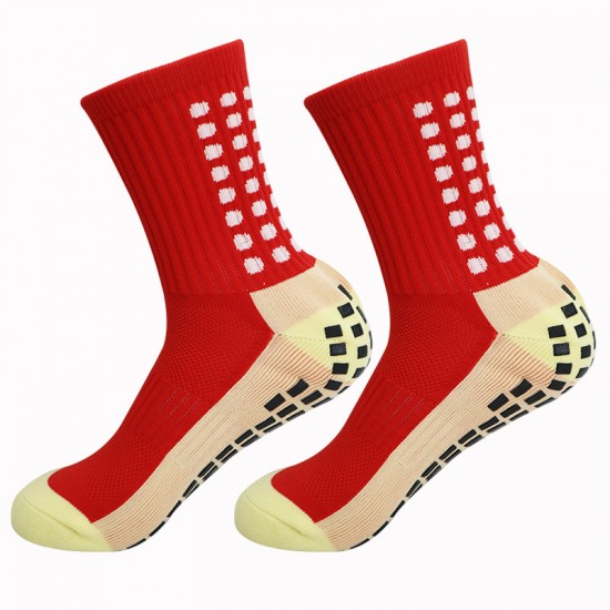 Cross-border wholesale thickened towel-soled, deodorizing, adhesive-coated, non-slip outdoor soccer socks, yoga and Pilates sports socks. Cross-border wholesale thickened towel-soled, deodorizing, adhesive-coated, non-slip outdoor soccer socks, yoga and Pilates sports socks.