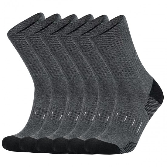 Large-size men's mid-calf sports cotton socks, breathable, sweat-wicking, waisted, non-slip, thin casual basketball and running socks
