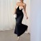 European and American Sexy Hollow Sheer Skirt, Popular Fashion, Versatile Lace Sheer Long Skirt for Outdoors