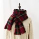 Fashionable plaid scarf for women, 2025 new autumn and winter Korean style sweet imitation cashmere scarf, wholesale, thickened and warm shawl Fashionable plaid scarf for women, 2025 new autumn and winter Korean style sweet imitation cashmere scarf, wholesale, thickened and warm shawl