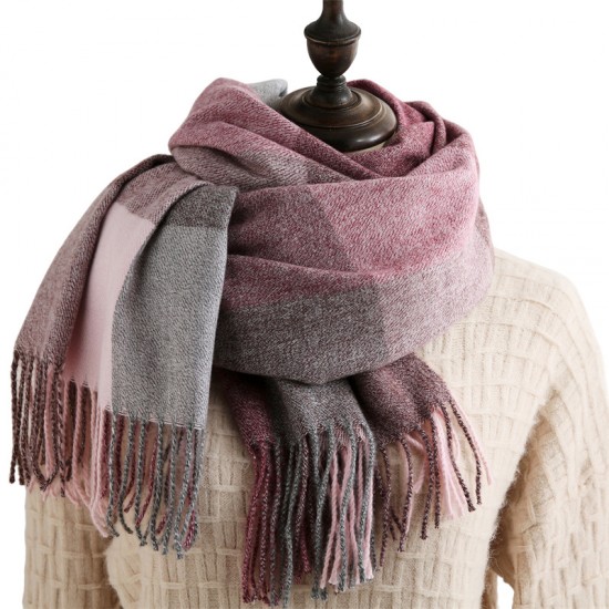2025 new plaid scarf for women, sweet Japanese and Korean faux cashmere mid-length plaid scarf, wholesale. 2025 new plaid scarf for women, sweet Japanese and Korean faux cashmere mid-length plaid scarf, wholesale.