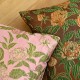 Cross-border Nordic ins mesh chenille pillowcase, small daisy lace, fresh floral pattern, home decor