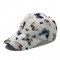 Ethnic-style hat for women, summer sun protection, perfect for travel and shopping, butterfly-printed hardtop baseball cap for women.