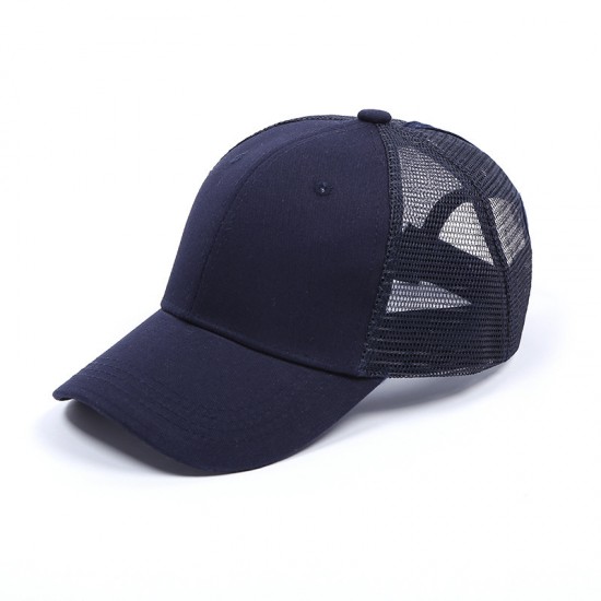 New cross-border summer plain mesh baseball caps, solid-color mesh caps for men and women, and hip-hop caps. New cross-border summer plain mesh baseball caps, solid-color mesh caps for men and women, and hip-hop caps.