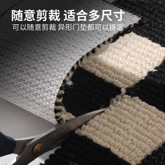 Best-selling cross-border home entrance floor mats, dust-removing and wear-resistant doormats, simple absorbent and non-slip carpets