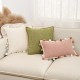 Nordic living room sofa pillowcase, small daisy flower, bay window cartoon girl pillow, bedside cushion Nordic living room sofa pillowcase, small daisy flower, bay window cartoon girl pillow, bedside cushion