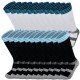 Cross-border secondary sports compression socks, terry-loop, non-slip running and cycling compression socks, ankle compression calf socks.