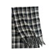 2025 new Korean-style, gentle, versatile winter scarf for women, plaid tassel thickened neckerchief for girlfriends.