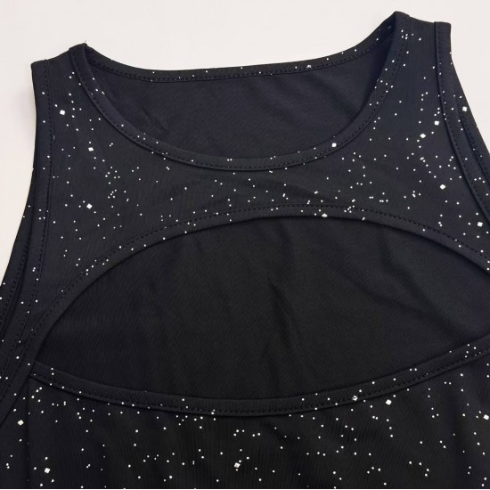 2025 spring and summer new sexy, body-hugging dresses, European and American slim-fitting, backless, slimming bow vest skirts