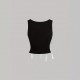 2025 Spring/Summer new women's clothing: fresh, elegant, sweet, and cute, waist-hugging, polka-dot, suspender dress