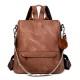 Women's school bags, cross-border PU backpacks, wholesale multifunctional backpacks