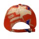 Cross-border new curved-brim peaked cap, a printed sun protection hat for women, a colorful graffiti baseball cap for Europe and America.