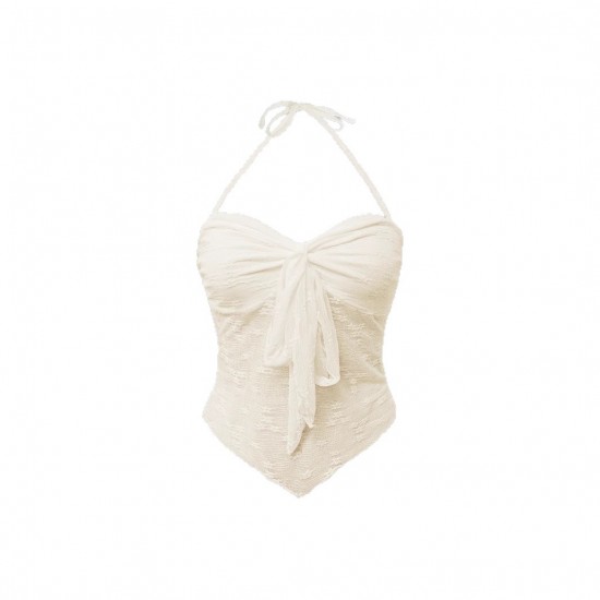 2025 Spring/Summer New Simple Elastic Waist Pants with Contrast Stripes and Ruffled Ruffles, Sexy Tank Top and Shorts Set