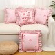 ins living room Nordic, light luxury Dutch velvet, feather lace, large sofa pillowcase, headboard back cushion. ins living room Nordic, light luxury Dutch velvet, feather lace, large sofa pillowcase, headboard back cushion.