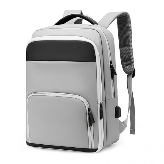 Men's Cross-Border Business Commuter Backpack, Large Capacity, Expandable Waterproof Laptop Bag, Fashionable Travel Backpack Men's Cross-Border Business Commuter Backpack, Large Capacity, Expandable Waterproof Laptop Bag, Fashionable Travel Backpack