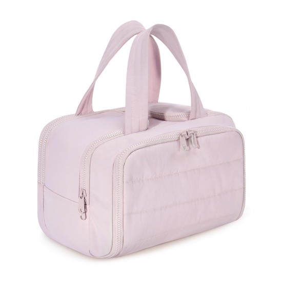 Feihong cross-border large-capacity cosmetic bag, portable hand-held toiletries bag, fluffy, large, wide-opening cosmetic and toiletries bag Feihong cross-border large-capacity cosmetic bag, portable hand-held toiletries bag, fluffy, large, wide-opening cosmetic and toiletries bag