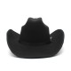 New top hat, European and American punk-style wide-brimmed hat, riding hat for men and women, western cowboy bag 9.5cm brim hat with a rolled brim New top hat, European and American punk-style wide-brimmed hat, riding hat for men and women, western cowboy bag 9.5cm brim hat with a rolled brim