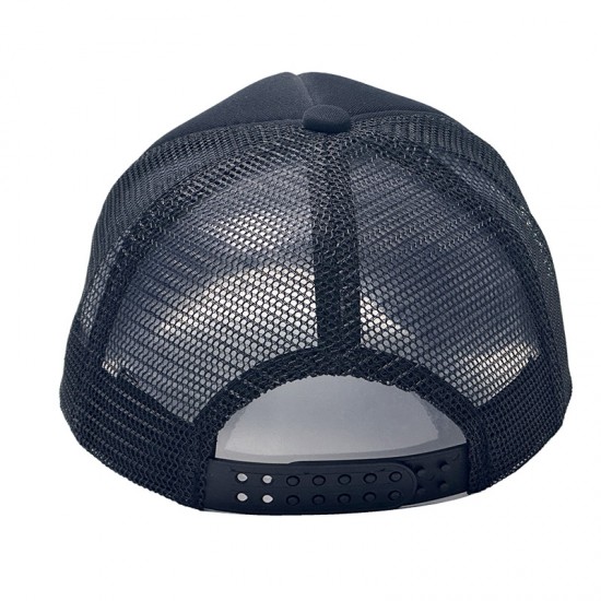 Cross-border new retro American-style embroidered lettered baseball cap, sun visor, personalized mesh trucker hat, wholesale