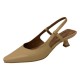 Nude block-heeled, pointed-toe, mid-heeled high heels for women, 7cm, 2024 spring and autumn soft leather shoes to match skirts. Nude block-heeled, pointed-toe, mid-heeled high heels for women, 7cm, 2024 spring and autumn soft leather shoes to match skirts.