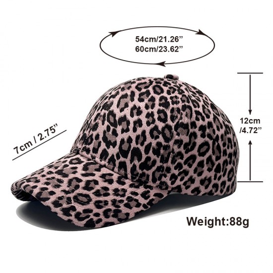 New cross-border Amazon hot sellers. Women's casual, versatile leopard-print baseball cap, summer outdoor sun hat. New cross-border Amazon hot sellers. Women's casual, versatile leopard-print baseball cap, summer outdoor sun hat.