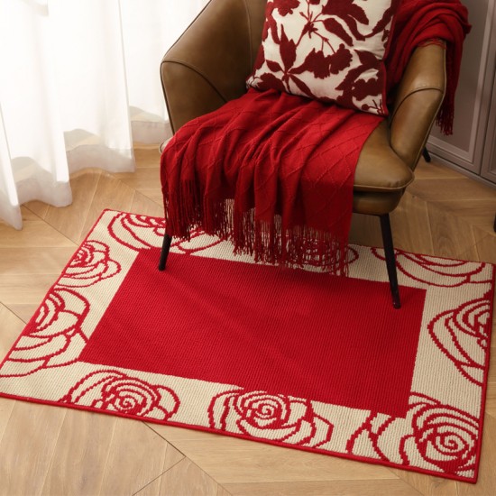 Cross-border polypropylene carpet, solid color, 3D entrance mats, wear-resistant, dust-removing, non-slip entrance mats Cross-border polypropylene carpet, solid color, 3D entrance mats, wear-resistant, dust-removing, non-slip entrance mats