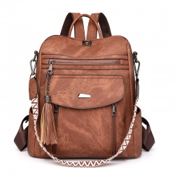 2025 Spring cross-border trend PU women's bags, women's backpacks, casual and multifunctional wholesale