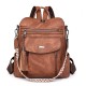 2025 spring cross-border trend PU women's bags, casual and multifunctional backpack wholesale