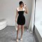 French Bow Sleeveless Dress Women's Clothing 2025 Summer New Cross-Border Petite Round Neck Waist Midi Skirt