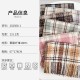 A new cross-border retro plaid scarf for women, versatile and warm for autumn and winter, thickened and dual-use faux cashmere shawl.
