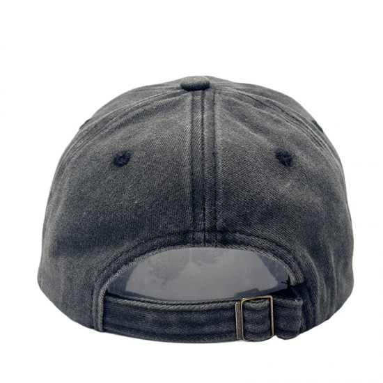 AliExpress Cross-border New Solid Color Washed Baseball Cap Heart dog paw print outdoor sun protection baseball cap