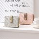 Cross-border Korean-style fashionable printed zippered accordion multi-card slot student wallet, women's wallet, ready for wholesale.