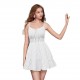 French retro polka dot halter neck lace-up vest for women, new summer vacation-inspired slimming top, two-piece set.