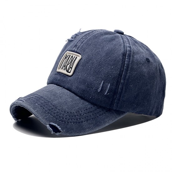 Korean Fashion Style Embroidered Baseball Cap, Men's Outdoor Sun Visor, Sun Hat, Travel Cap, Women's Trendy